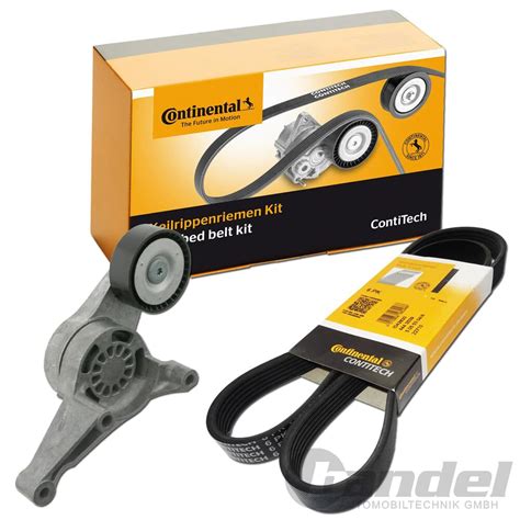 Conti Keilrippenriemen Satz Spanner Vw Audi Tdi Mit Klima