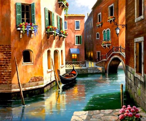 Canale A Venezia Puzzle Online