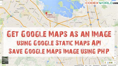 Get Google Maps As An Image Using Google Static Maps Api Youtube