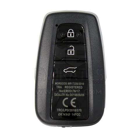 Toyota Land Cruiser Prado 2020 Genuine Smart Key 433MHz 89904 60V60