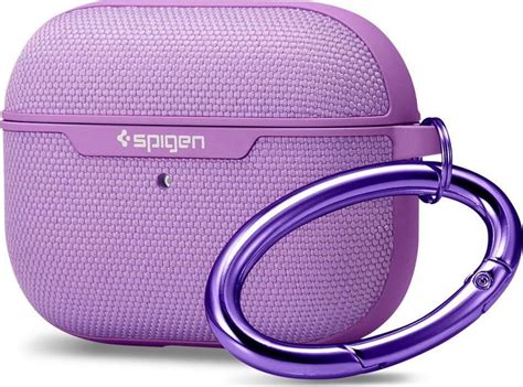 Spigen Urban Fit Θήκη Σιλικόνης με Γάντζο σε Μωβ χρώμα για Apple