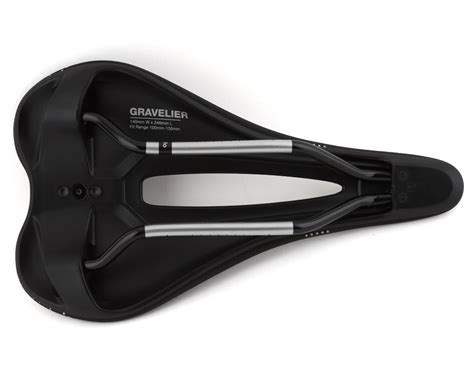 Wtb Gravelier Saddle Black Chromoly Rails 140mm Performance Bicycle