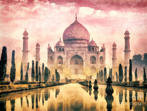 Taj Mahal Painting