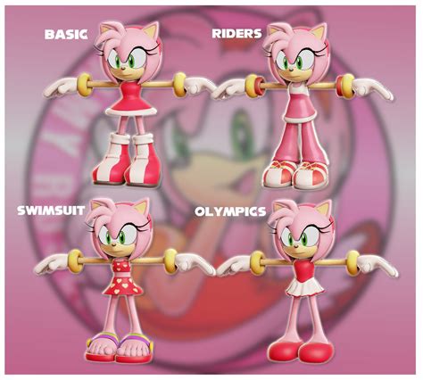 Jc Thornton On Twitter Amy Rose Is Here Heres A Brand New Model