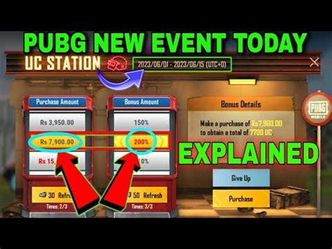 UC STATION New Event In PUBG MOBILE Explain Uc Station Pubg Pubg