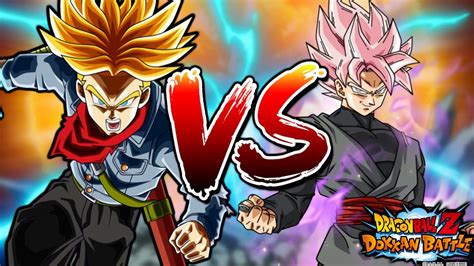 Ss Rose Goku Black Vs Super Saiyan Rage Trunks Stamina Event Dragon