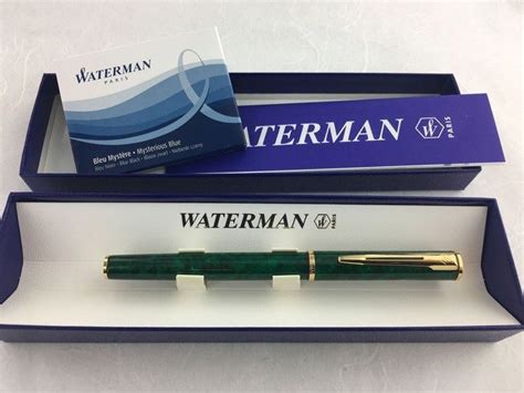 Waterman Stylo Plume De Marbre Vert Apostrophe Catawiki