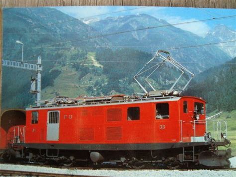 FO Furka Oberalp Bahn E Lok HGe 4 4 Nr 33 Kaufen Auf Ricardo