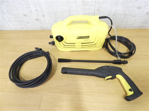 【傷や汚れあり】 Karcher ケルヒャー 家庭用高圧洗浄機 K2 Classic K2クラシック 水道ホース 洗浄タンク欠品 2018年製