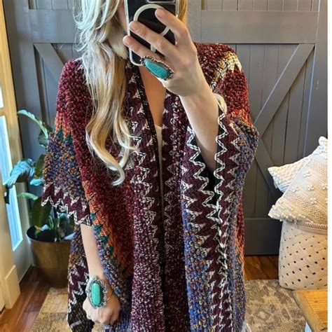 Shop Fig Sweaters New Bohemian Loom Moroccan Knit Tasseled Handmade