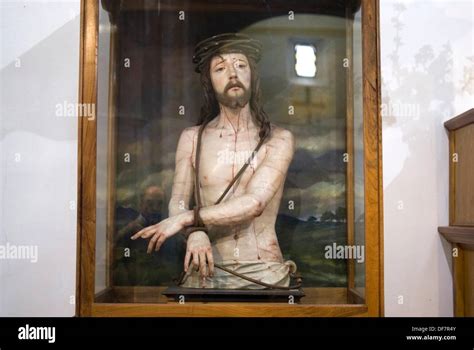 Ecce Homo By Pedro De Mena In The Church Of San Pedro Budia