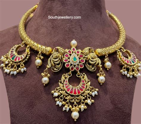 Antique Necklace Latest Jewelry Designs Page Of Indian