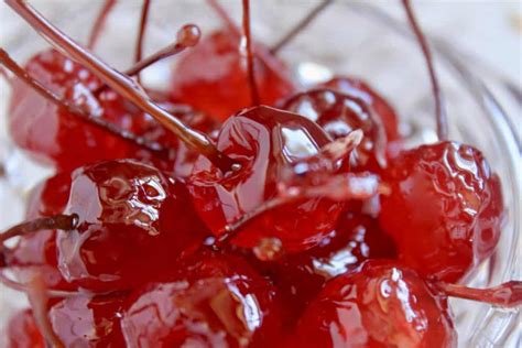 Homemade Candied Cherries Glacé Cherries Christinas Cucina