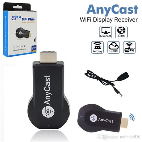 Anycast M4 Plus HDMI Dongle Anycast WIFI Display Receiver Wifi DLNA