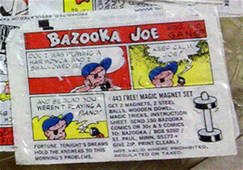 Bazooka bubble gum comics | Auction Finds