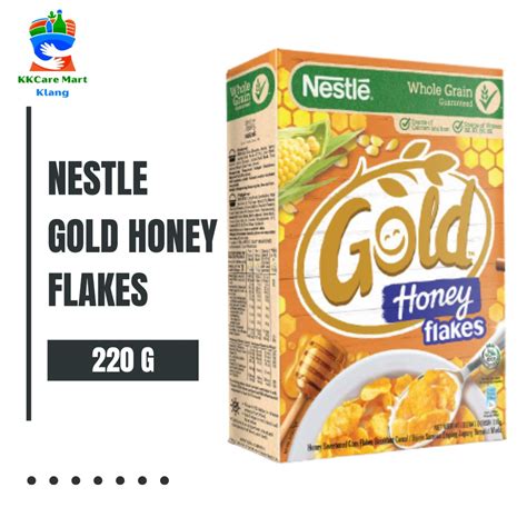 Nestle Gold Honey Sweetened Cornflakes Breakfast Cereal G