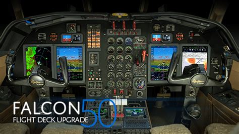 Mid Canada Mod Center Awarded STC For Falcon 50 InSight Upgrade With