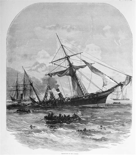 Alabama Sinking Civil War Pictures