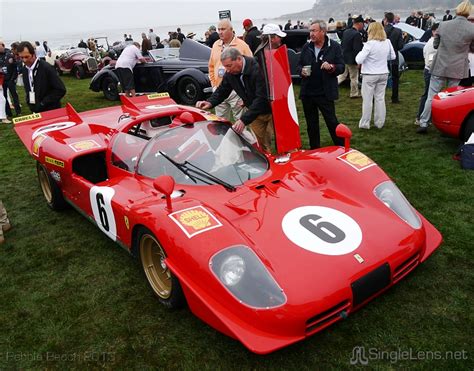 Singlelens Pebble Beach Concours Ferrari S Berlinetta