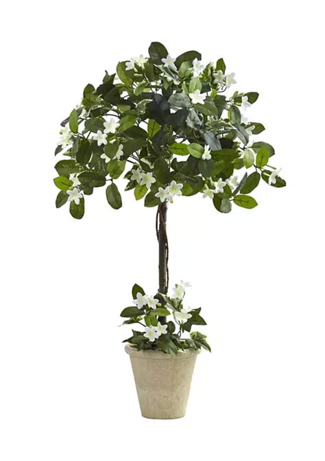 Nearly Natural 5 Foot Mini Bougainvillea Topiary Belk