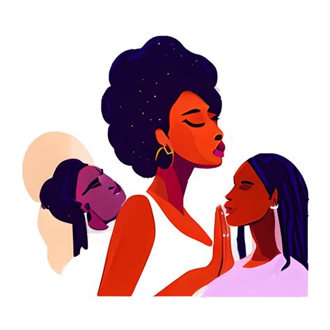 Praying Black Women · Creative Fabrica