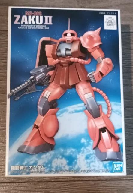 Gundam Bandai Ms S Chars Zaku Ii Scale Model Kit Fg Japanese