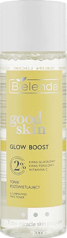 Bielenda Good Skin Glow Boost Illuminating Face Toner Tonic Cu Acid