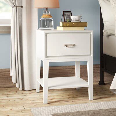 Farmhouse & Rustic White Nightstands | Birch Lane