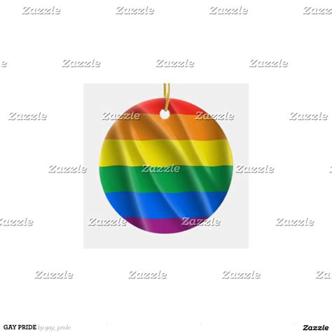 Gay Pride Christmas Ornament Zazzle