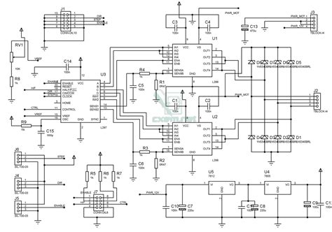 Драйвер биполярных шаговых двигателей