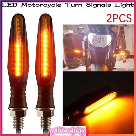 Pcs Led Motorcycle Turn Signals Light Smd Tail Flasher F