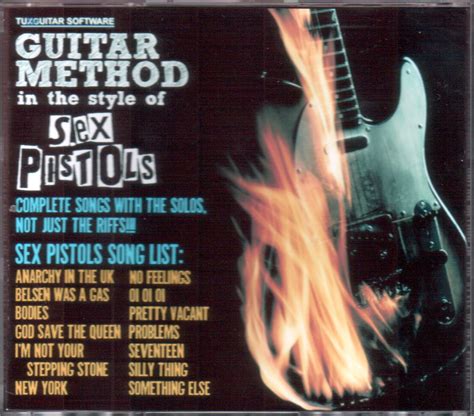 Never Mind The Bollocks Heres The Artwork Albums Sex Pistols Guitar Lessons Software CD S