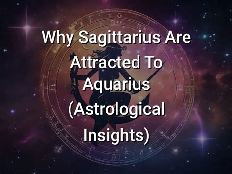 Why Sagittarius Are Attracted To Aquarius Astrological Insights