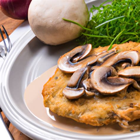 Champignon Zwiebel Schnitzel Rezept