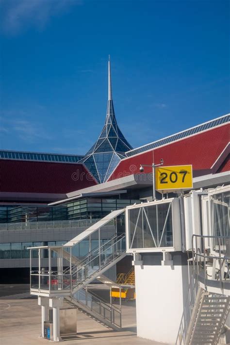 New Siem Reap Angkor International Airport In Cambodia Stock Image