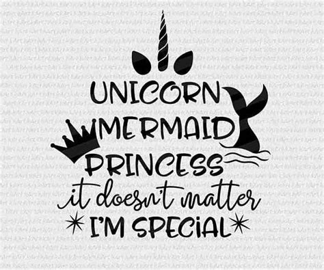 21 Unicorn Sayings Mermaid Quotes Sayings Mermaid Svg