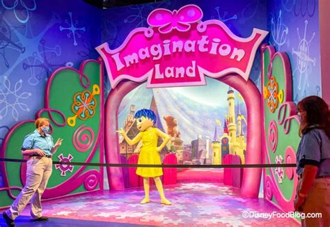 Wdw Epcot Imagination Pavilion Joy Character Meet And Greet