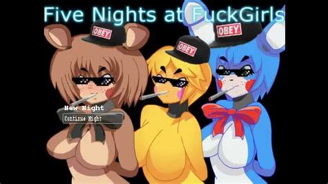 Five Nights In Fuckgirls Part 2 Ready For Freddy F Girl Five Night Night Mario Characters