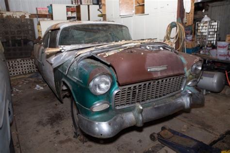 1955 Chevy Bel Airs Plus Parts And Parts Car Included Classic