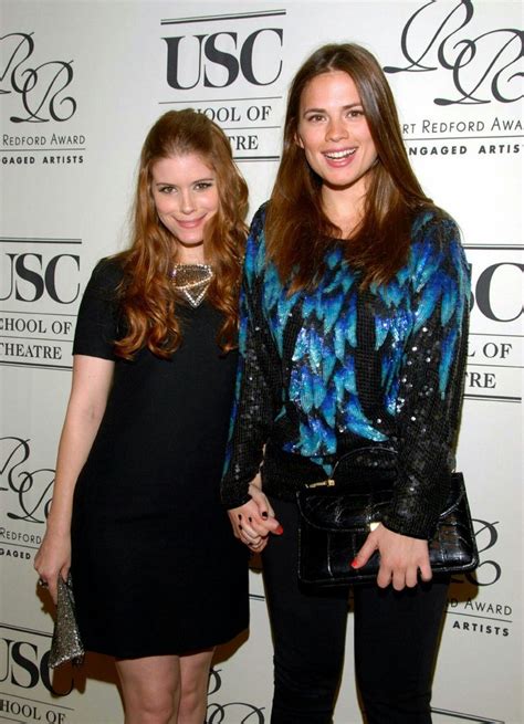 Kate Mara And Hayley Atwell You See The Brst People And Enjoy Company