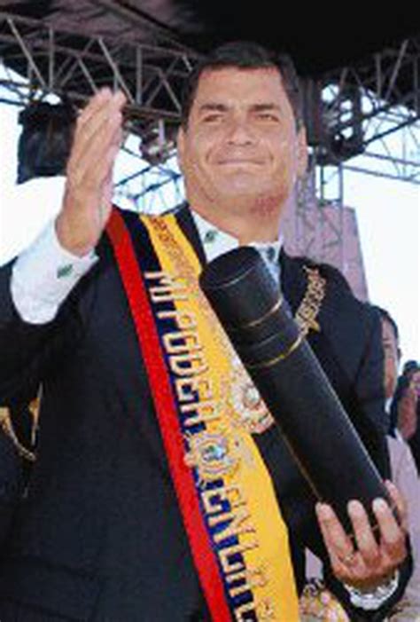 Personaje Del Día Rafael Correa La Nación