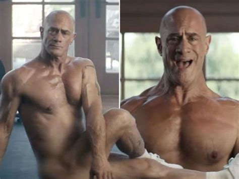 Law Order Actor Christopher Meloni Gets Naked For Peloton Workout In