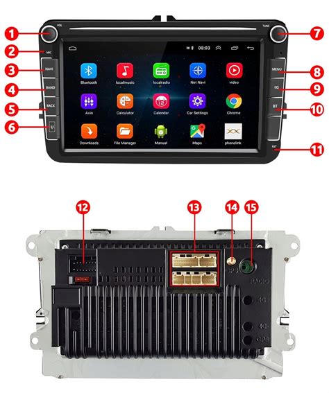 RADIO NAWIGACJA VW TIGUAN TOURAN RABBIT BORA 11199721287 Oficjalne