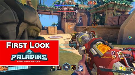 Paladins Gameplay Nintendo Switch Youtube