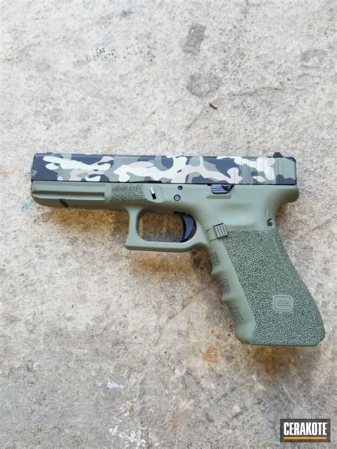 Custom Glock 17 And Cerakote Multicam Finish By Daryl Cerakote