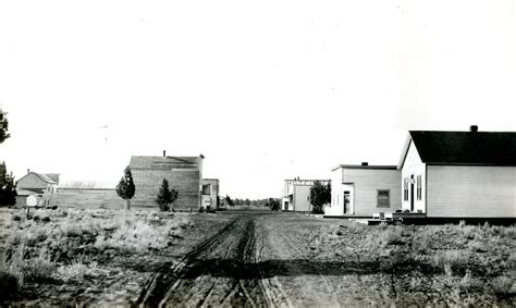 Early Photo Of Redmond Oregon Historical Society Research Library R