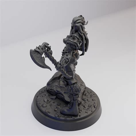 Hot Goblin ボーンブレイカー ヌード ミニチュア ホットゴブリン 蛮族 戦士