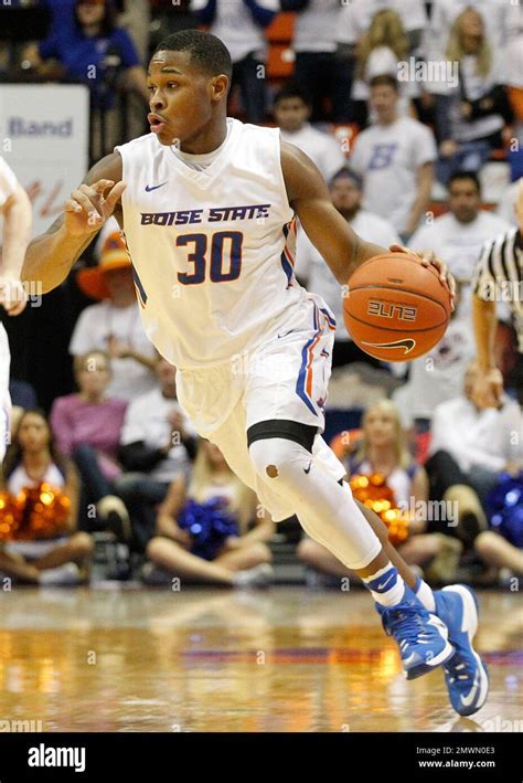 Boise States Paris Austin 30 Moves The Ball During The Second Half