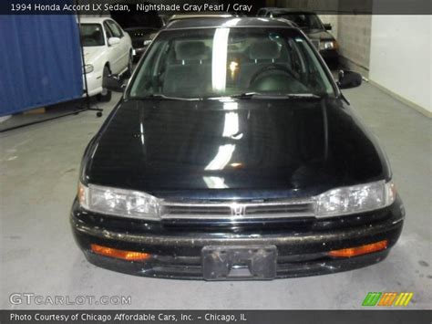 Nightshade Gray Pearl 1994 Honda Accord Lx Sedan Gray Interior