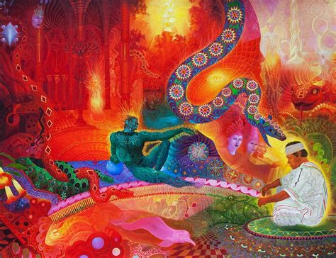 Dmt Art 40 Visionary Paintings Inspired By Dmt